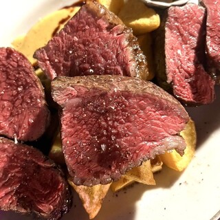 ◆GALLOで人気のヘレカツ＆極上火入れの赤身ステーキ◆