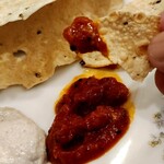 インドレストラン ムンタージ - ビールのおつまみ