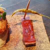 TOKi - クロケットとパテ。盛り付けも斬新。