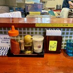 つけ麺 石ばし - 卓上