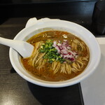 弘明寺丿貫 - エイ肝の焦がしバター蕎麦 1200円