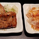 ワタリガラス - マグロステーキと南蛮漬け