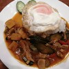 下町のタイ料理屋さん Yim Siam - ムーパットブリアオワーン・ランチセット1000円