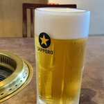 焼肉 黄金の牛 - キンッキンに冷えた大生