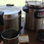 ベイクオーレ - 白米、味噌汁