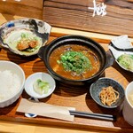 izakaya草 - 麻婆茄子定食