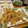 寅鈴 - さきいかの天ぷら（680円）