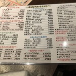 地酒と道産食材 一笑 - 豊富なメニュー