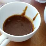 ベイクオーレ - ビーフカレーは濃厚でちょい辛口。