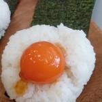 らいすぼうる - 漬け卵黄・４５０円