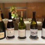 銀座 レカン - ペアリングのワインたち