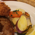 キッチン ノム - 付け合せの野菜