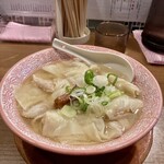 秋刀魚中華そば生粋 - 房総ポーク塩ワンタンそば