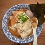 秋刀魚中華そば生粋 池袋本店 - 特製正油そば