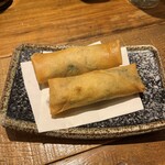 吟魚のはなれ  吟チロリ - 海鮮春巻き