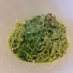 イタリア食堂　ちぇるきお - ベーコンとほうれん草のクリームソース