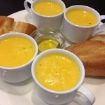 イタリア食堂　ちぇるきお - かぼちゃのヴィシソワーズ