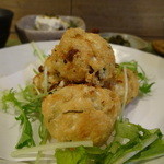 びお亭 - 豆腐と納豆の揚げ団子