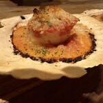 アローラ - ホタテのチーズパン粉焼き