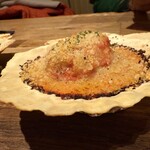 アローラ - ホタテのチーズパン粉焼き
