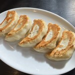 自家製麺 名無し - 焼き餃子　　300円