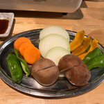 鶏の里 - 焼き野菜
