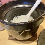 とんかつ神楽坂さくら - 土鍋炊きのご飯は新米