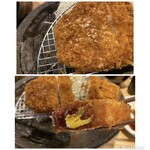 とんかつ神楽坂さくら - 天日塩と辛口のソースで食べ比べ