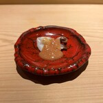 すし岩瀬 - スミイカのゲソ炙り