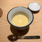 すし岩瀬 - 鯛の茶碗蒸し