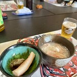 こばせ - 蟹味噌と酢の物