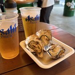 港の牡蠣センター カキ小屋 - 