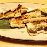 居食屋 侍々 - 特産大あなごの白焼②