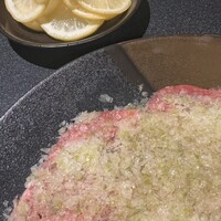 名古屋焼肉きらく - 名物ネギ塩タン