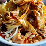 麺屋　たか - トッピングの肉ネギが美味しい