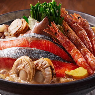 北海道を存分に味わえるコースメニュー