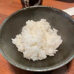酒肴 新屋敷 - 炊き立てご飯。おかわり①