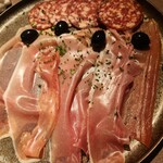 キッチン直樹 - 生ハム＆サラミ