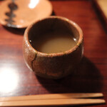 祇園ろはん - 若狭ぐじの骨などで作ったスープ