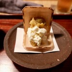 祇園ろはん - 安納芋とマスカルポーネ最中