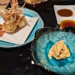 Katsuプリポー - 本日のオススメ、エビフライとタルタルソース