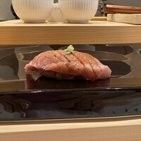 北新地 鮨 聚楽 - なんと！中トロを大トロにしてくださいました❤️