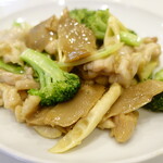 中華菜館 宝雄 - 鶏肉と野菜の炒め
