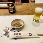 入谷鬼子母神門前のだや - ビールと骨せんべい