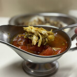 かれーの店 うどん  - きのこ