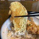 和食 すずき - サツマイモ天リフト。