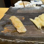 品川 鮨まつもと - 平目昆布締め