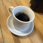 喜界 - 食前のコーヒー　砂糖とミルクは自分使わないので。