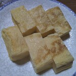 寿し芳 - 持ち帰りの玉子焼き。