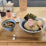 元祖佐賀つけ麺 孤虎 - おすすめ「肉玉子」